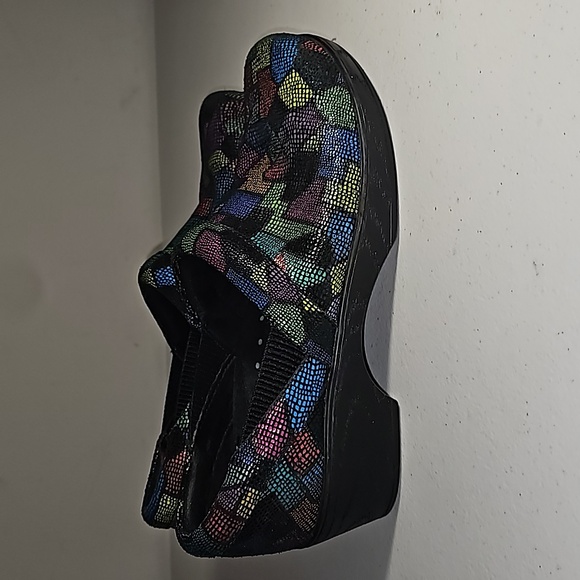 Klogs Portland Puzzle Multi-Colo Leather upper clogs 8.5M VGUC - Picture 4 of 15